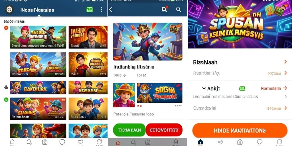 luckybest - Beragam karakter unik yang dapat dipilih.